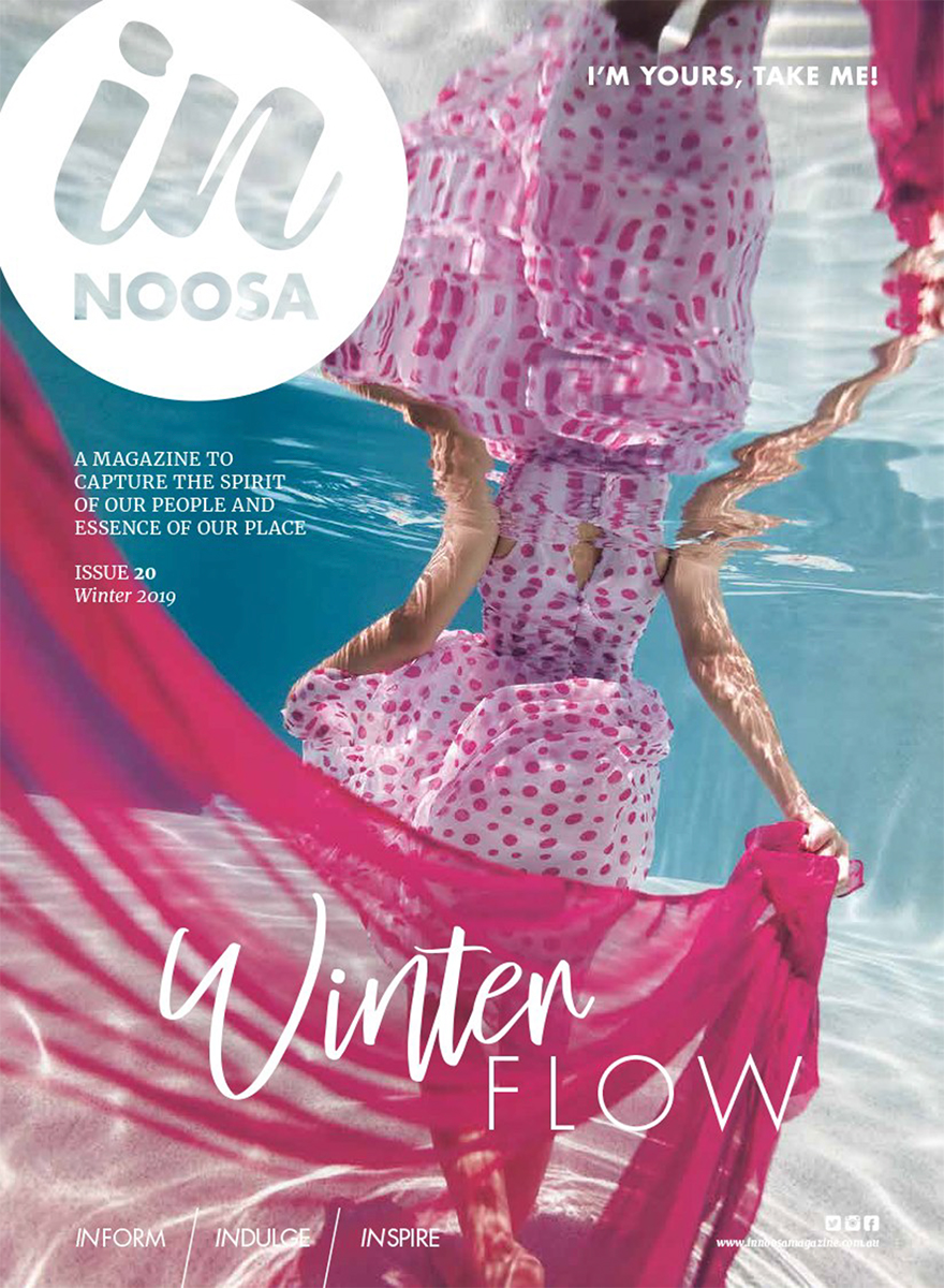 In Noosa magazine - winter 2019 cover
