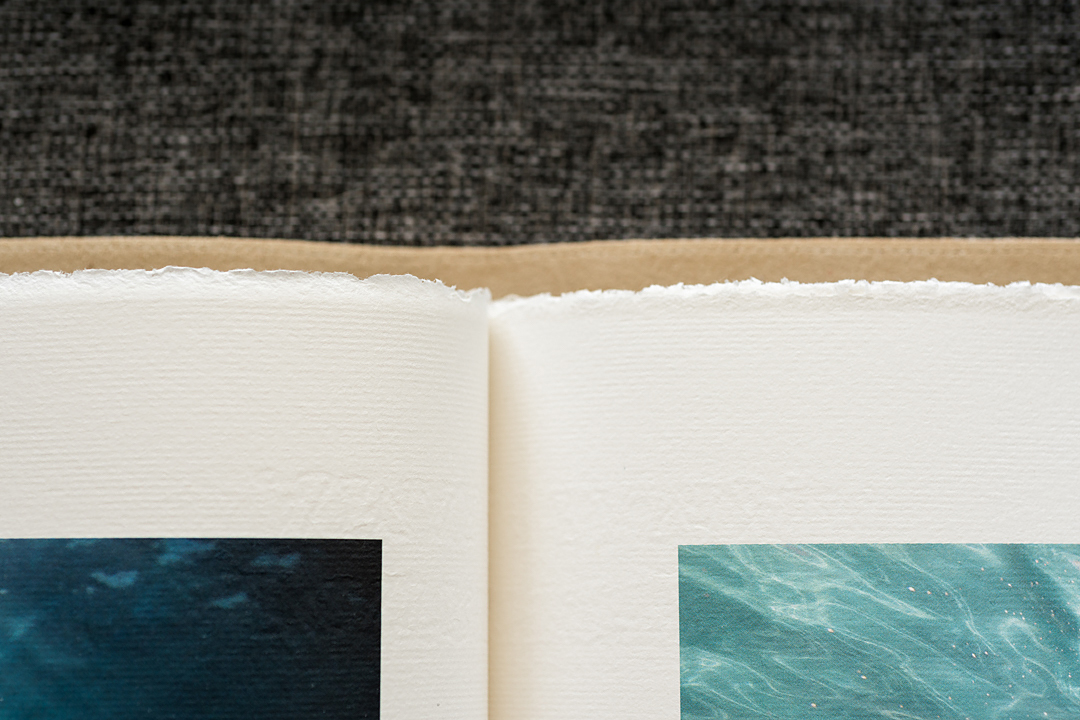 handmade paper pages